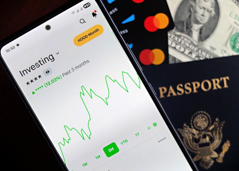 スマホで証券口座を開設するイメージ