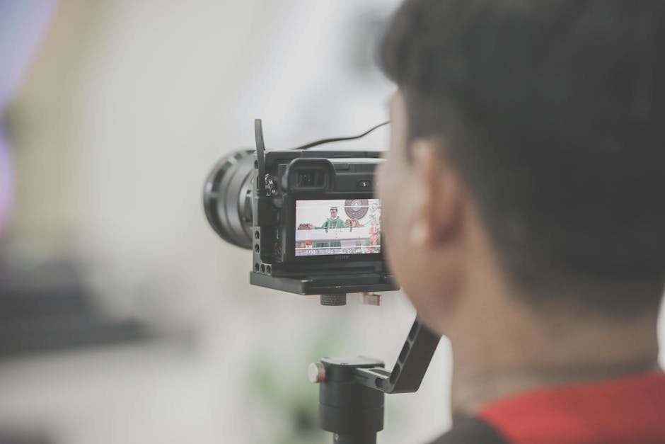 YouTubeコンテンツ制作のイメージ
